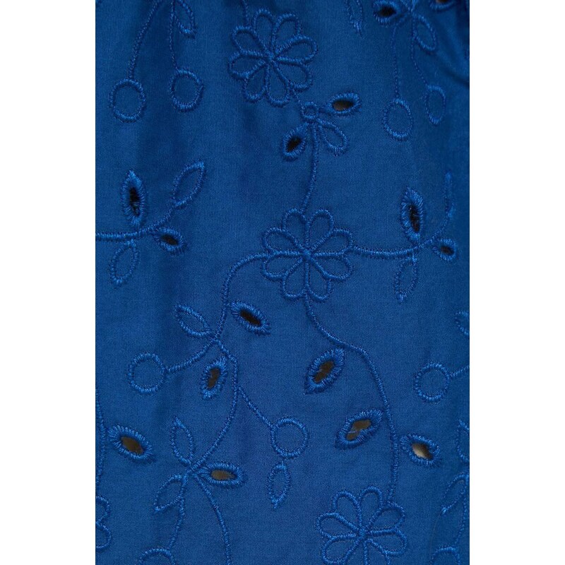 United Colors of Benetton kimono culoarea albastru marin
