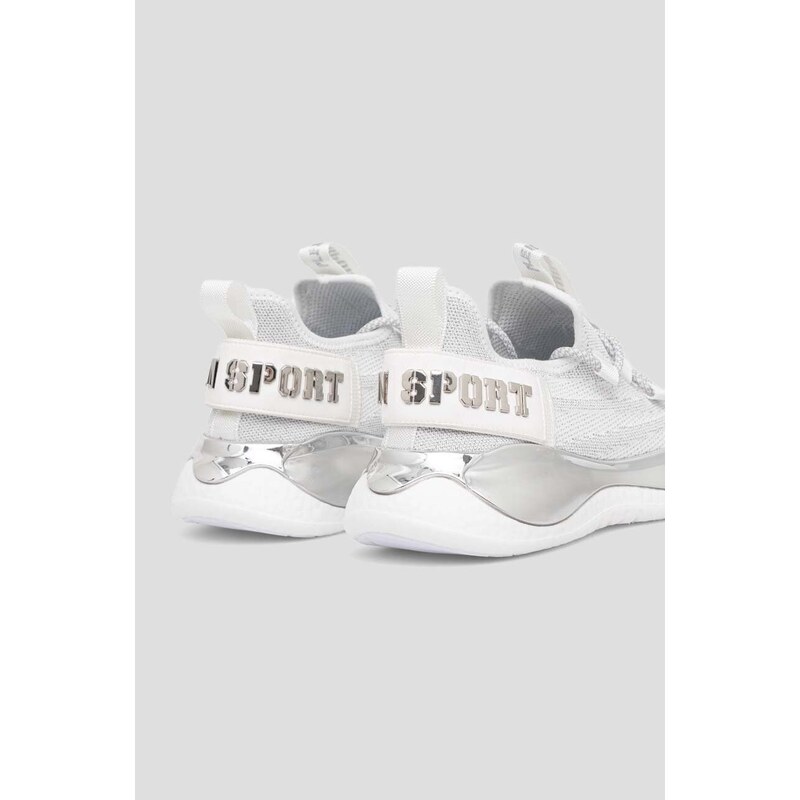 PLEIN SPORT sneakers The Iron Tiger Gen.X.02 culoarea alb, PACS USC0429 STE003N