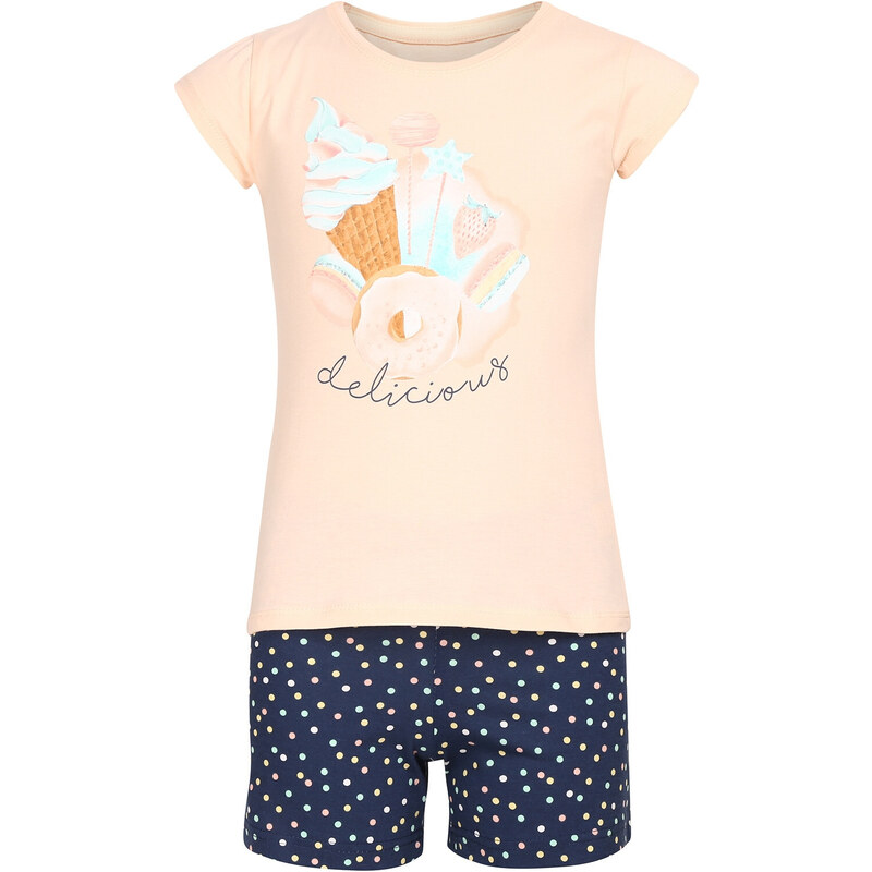 Pijamale pentru fete Cornette Delicious multicolor (787/99) 110