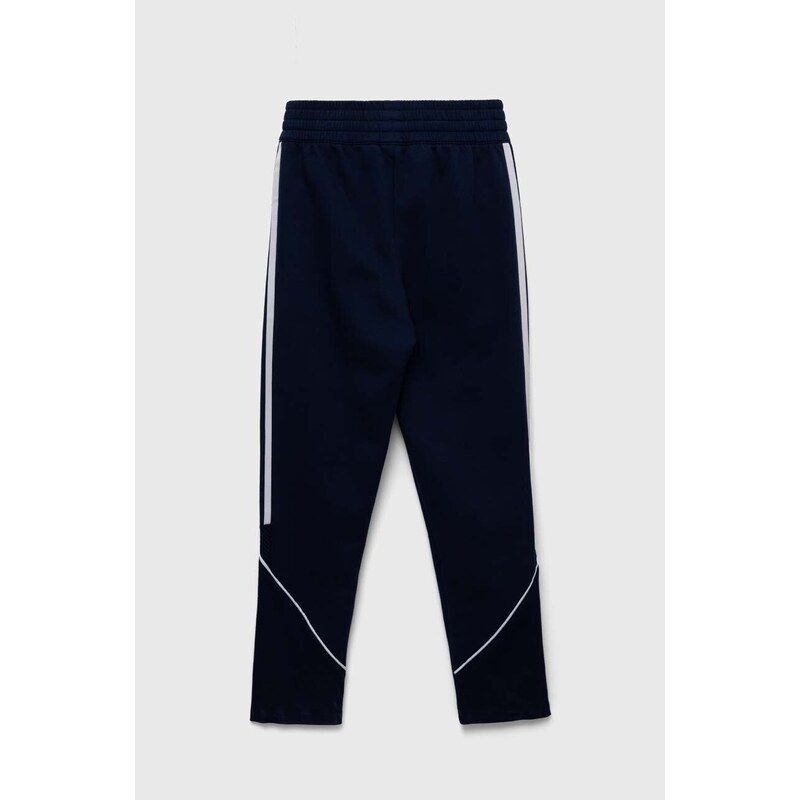 adidas Performance pantaloni de trening pentru copii TIRO23L SW PNTY culoarea albastru marin, cu imprimeu