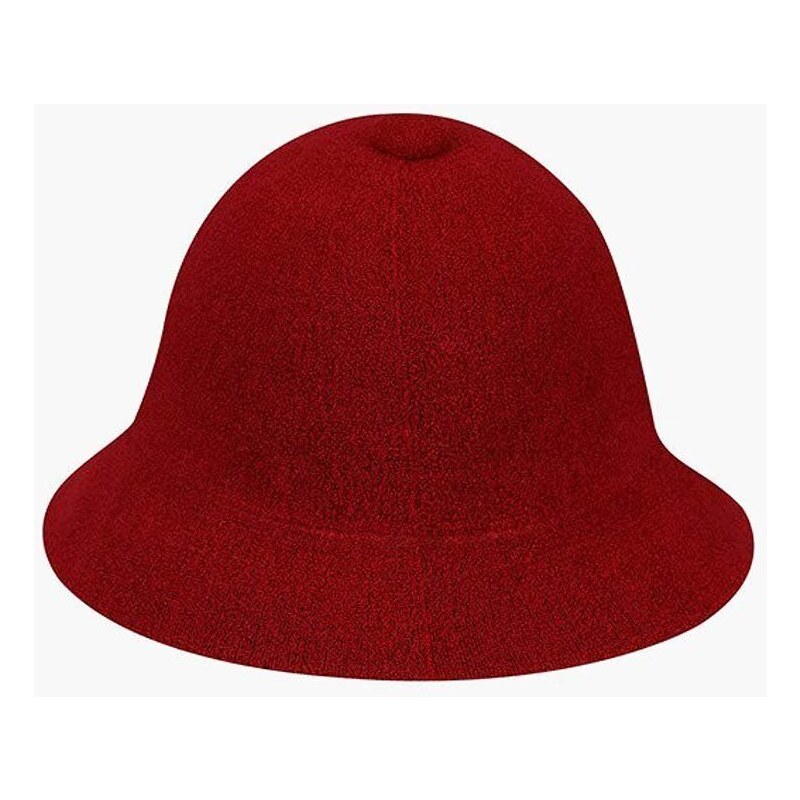 Kangol pălărie Bermuda Casual culoarea roșu 0397BC.SCARLET-SCARLET