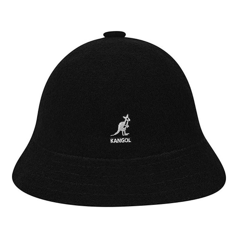 Kangol pălărie Bermuda Casual culoarea negru 0397BC.BLACK-BLACK