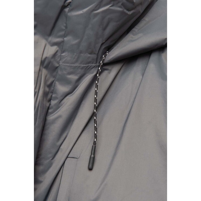 Rains geacă Padded Nylon Coat culoarea gri, de tranziție 15480.SLATE-SLATE