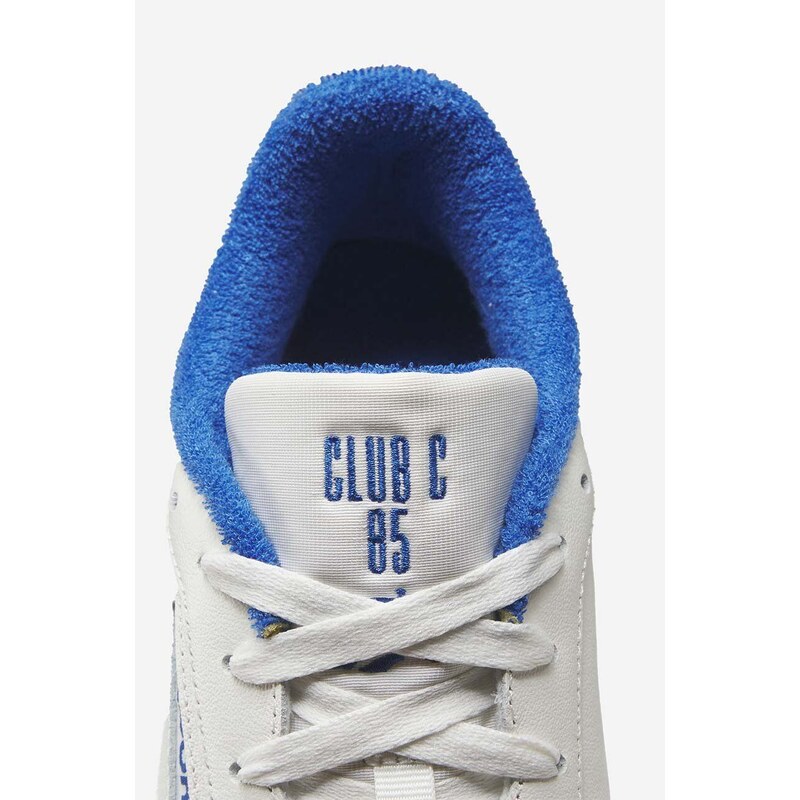 Reebok sneakers din piele Club C 85 IE9388 culoarea alb IE9388-white