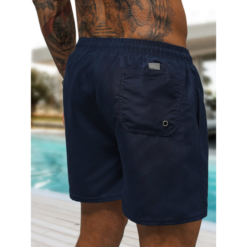 Pantaloni scurti de baie bărbați albastru marin OZONEE JS/XL020/4