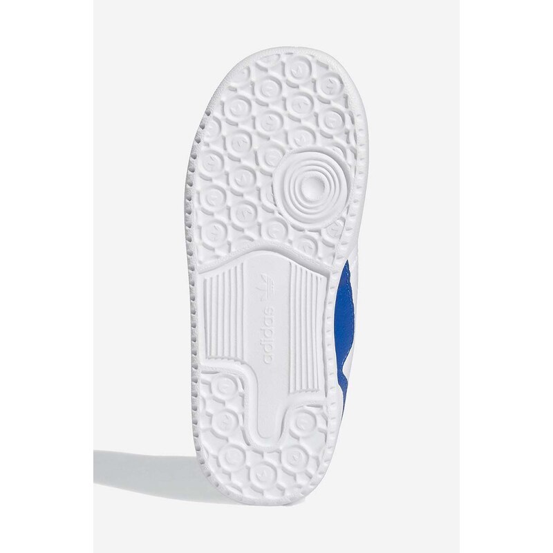 adidas Originals sneakers pentru copii FY7986 Forum Low culoarea alb