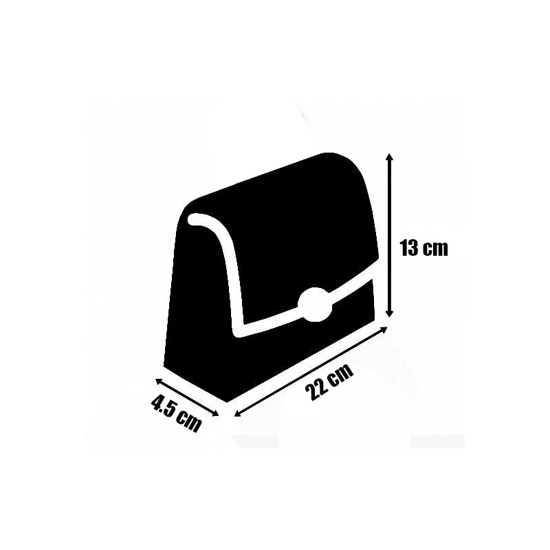 Geanta mica David Jones cu imprimeu logo CM6120A 14 Maro inchis