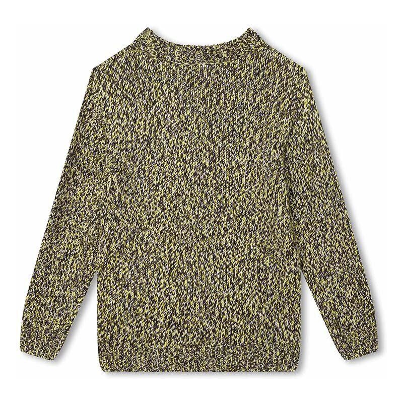 BOSS pulover pentru copii din amestec de lana culoarea verde