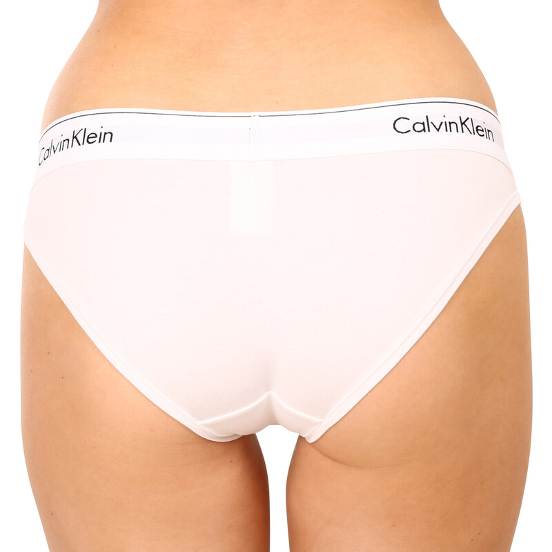 Chiloți damă Calvin Klein albi (F3787E-100) XS