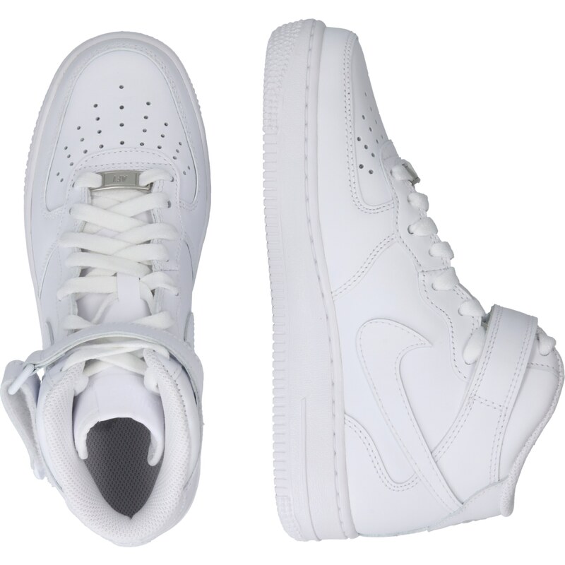 Nike Sportswear Sneaker înalt 'AIR FORCE 1 07 MID' alb