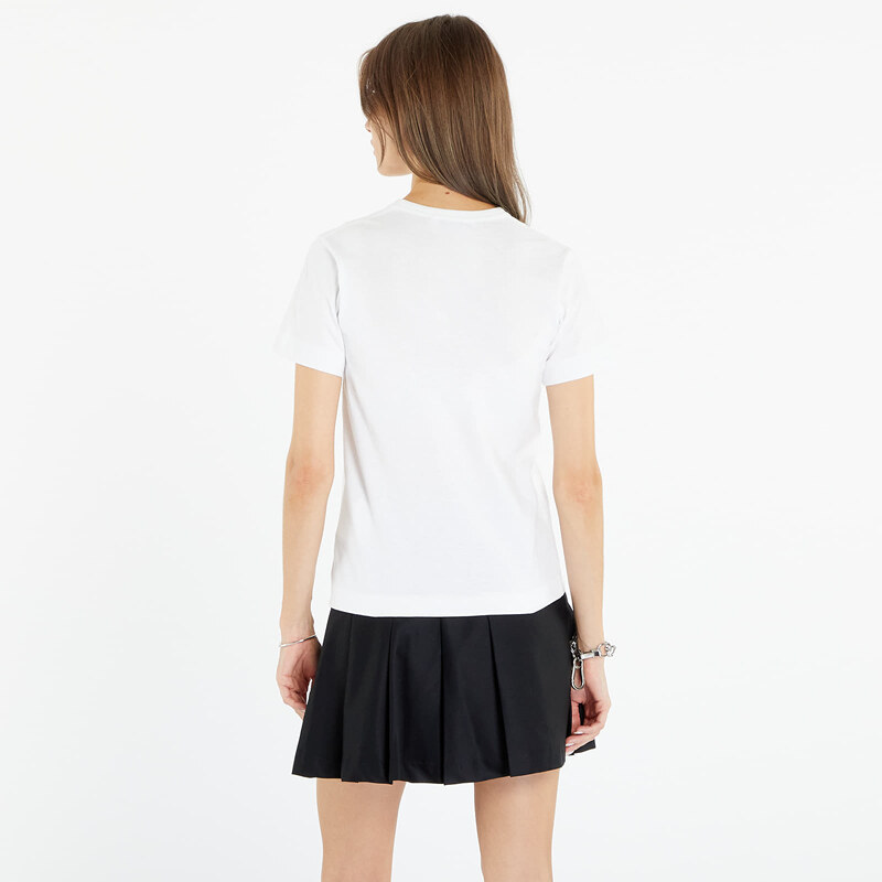 Tricou pentru femei Comme des Garçons PLAY Short Sleeve Tee White