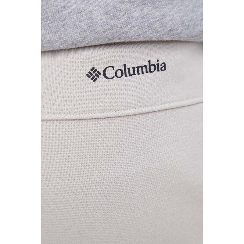 Columbia pantaloni de trening Trek culoarea bej, uni 2054462