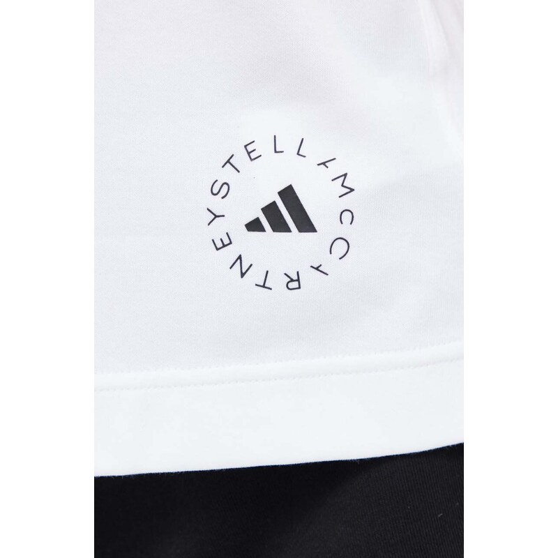 adidas by Stella McCartney top femei, culoarea alb IB6858