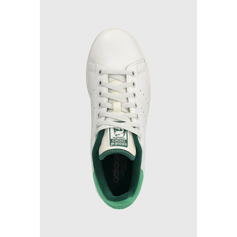 adidas Originals sneakers din piele Stan Smith culoarea alb ID2007