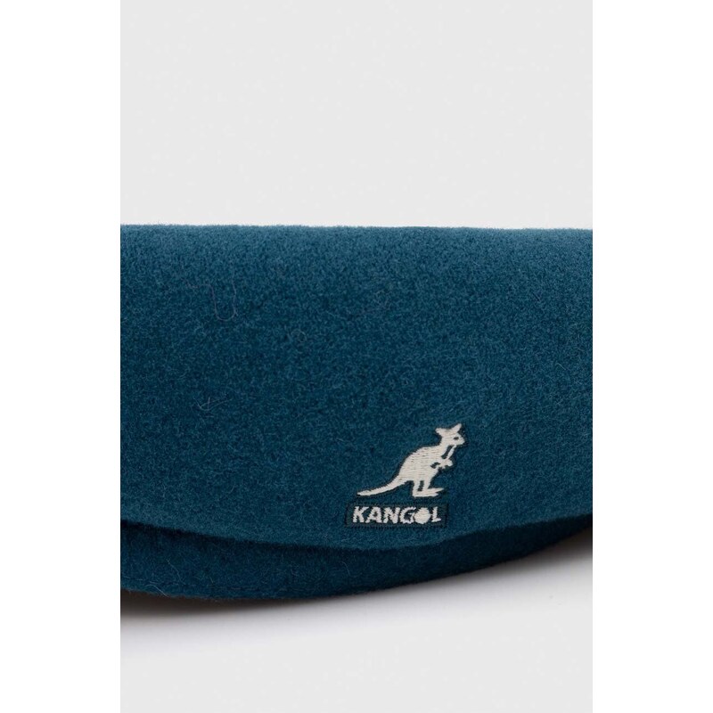 Kangol bereta de lana culoarea verde, de lana