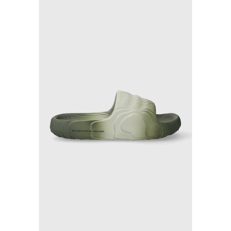 adidas Originals papuci Adilette 22 bărbați, culoarea: gri IG7494
