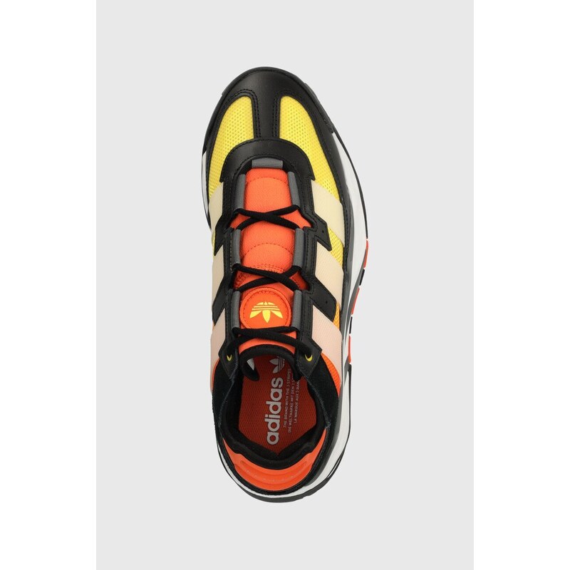 adidas Originals sneakers din piele Niteball culoarea negru, ID8074