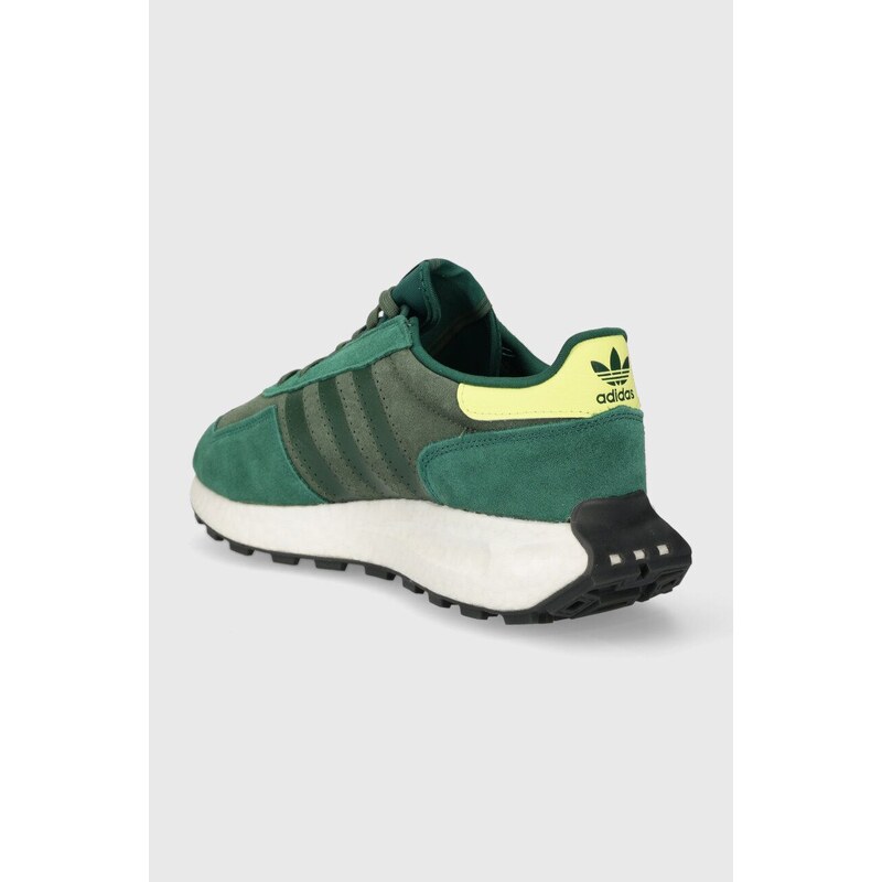 adidas Originals sneakers din piele întoarsă RETROPY culoarea verde