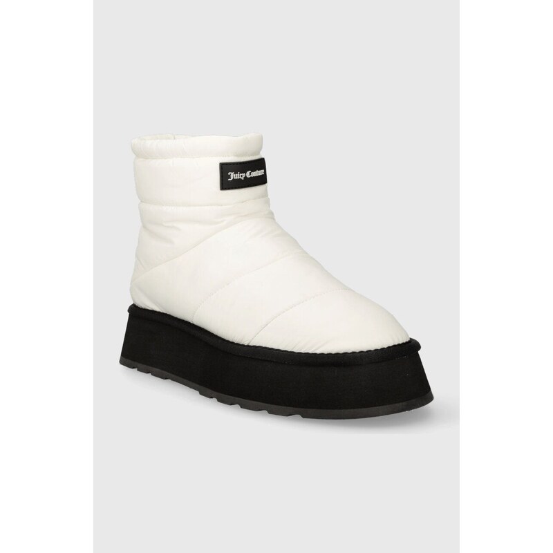 Juicy Couture cizme de iarna culoarea alb