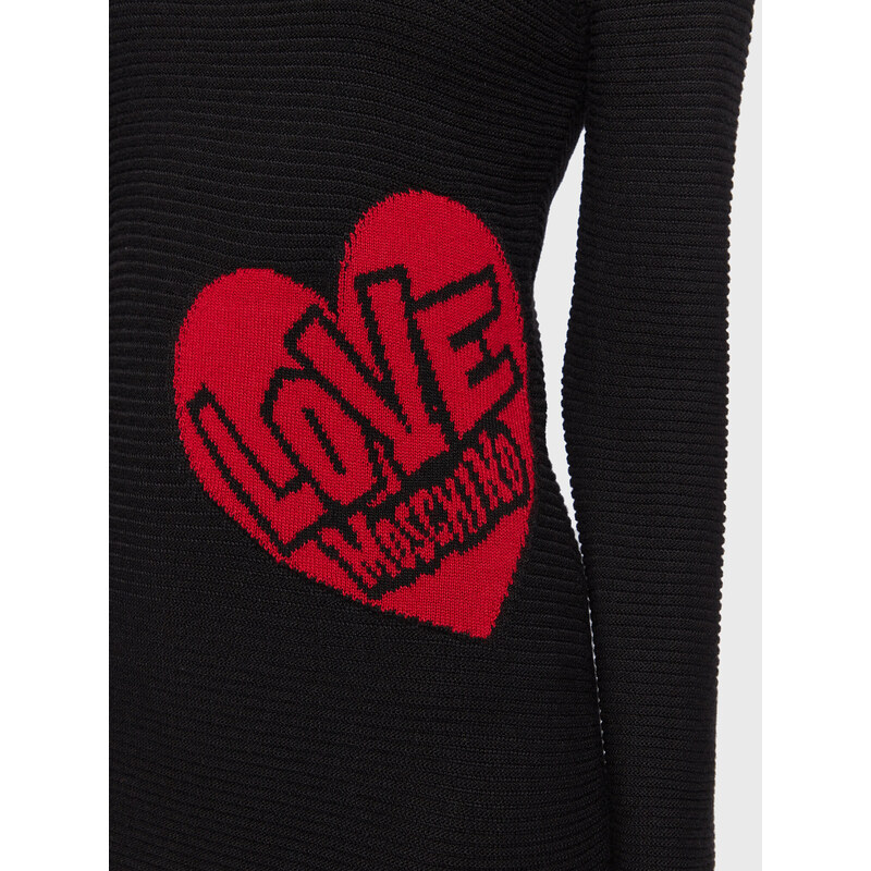 Rochie tricotată LOVE MOSCHINO
