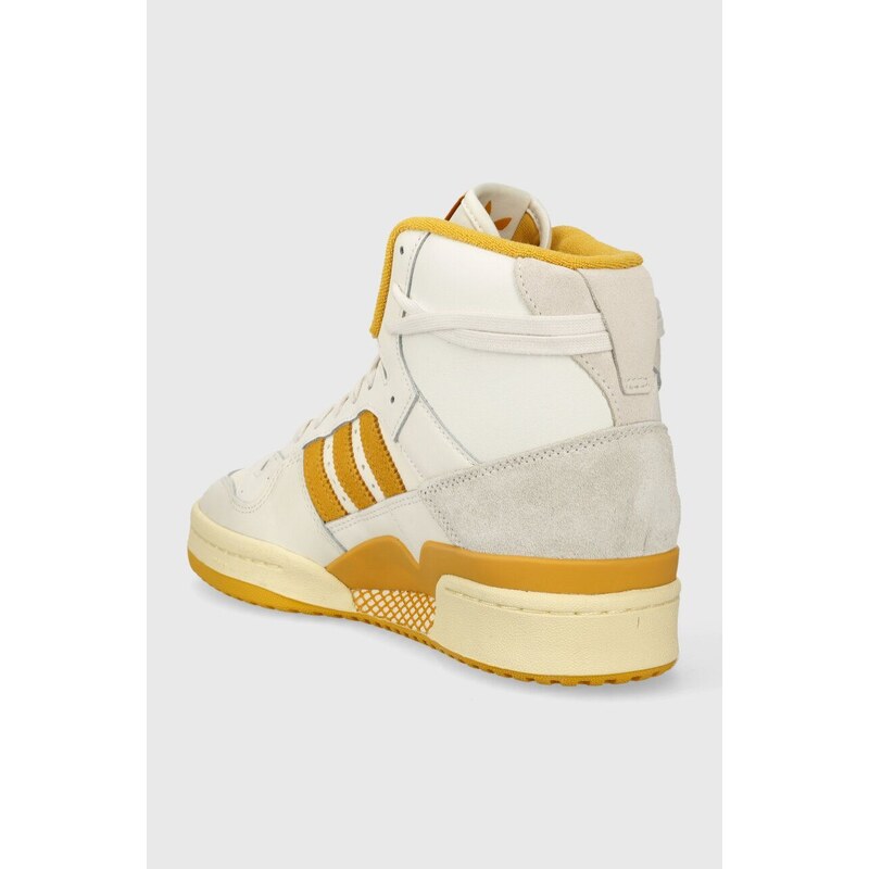 adidas Originals sneakers din piele Forum 84 Hi culoarea: bej IG0053