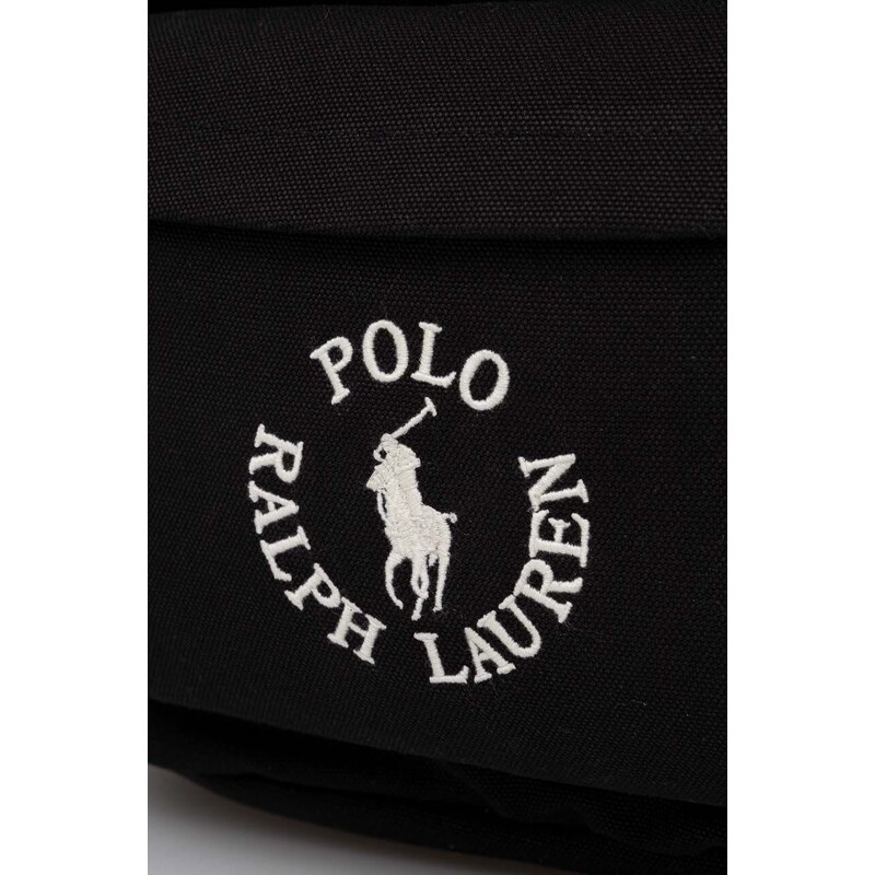 Polo Ralph Lauren rucsac bărbați, culoarea negru, mare, cu imprimeu 405898191