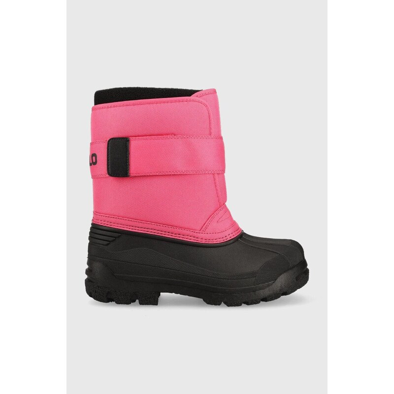 Polo Ralph Lauren cizme de iarna copii culoarea roz