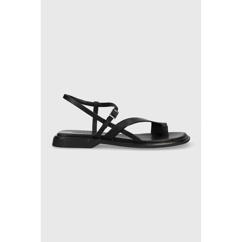 Vagabond Shoemakers sandale de piele Izzy femei, culoarea negru, 5513.001.20