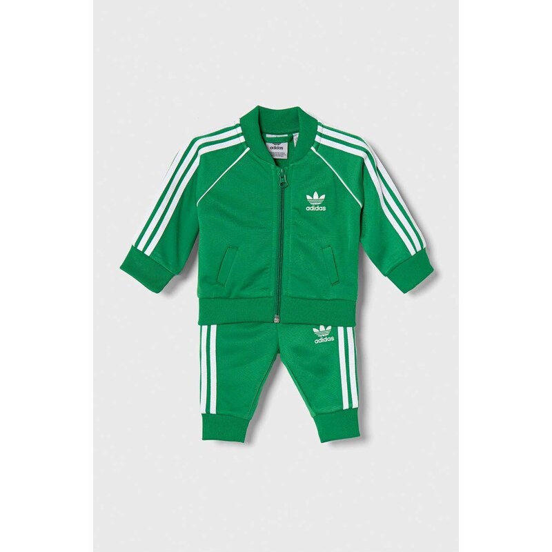 adidas Originals trening bebelusi culoarea verde