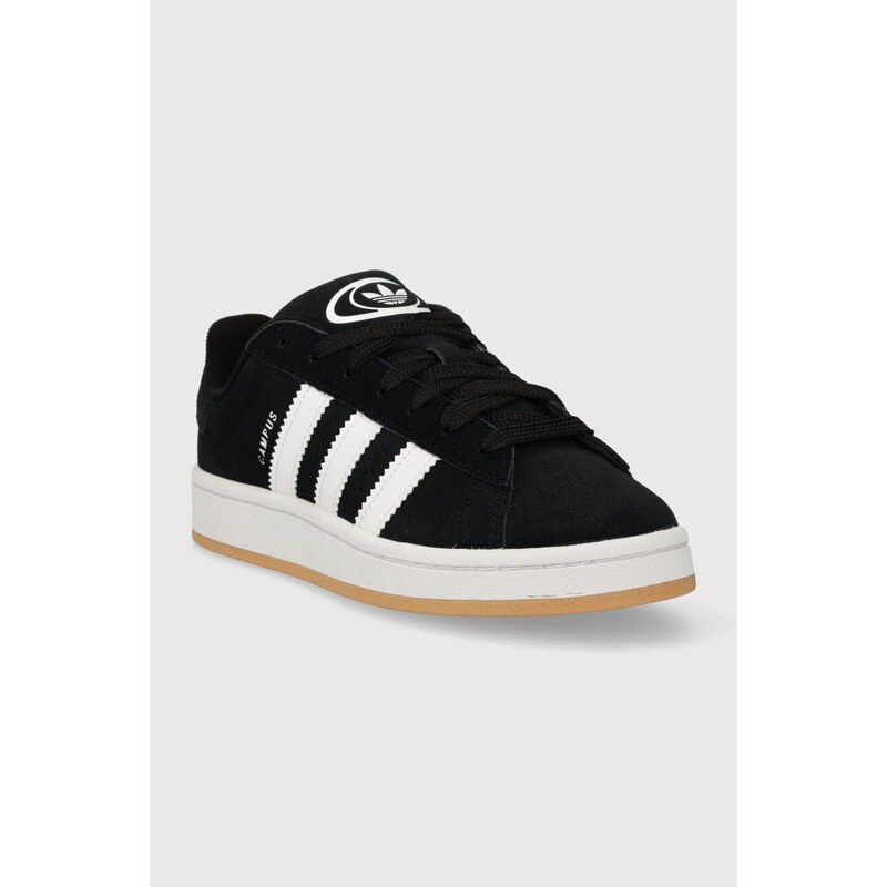 adidas Originals sneakers din piele întoarsă culoarea negru HQ6638