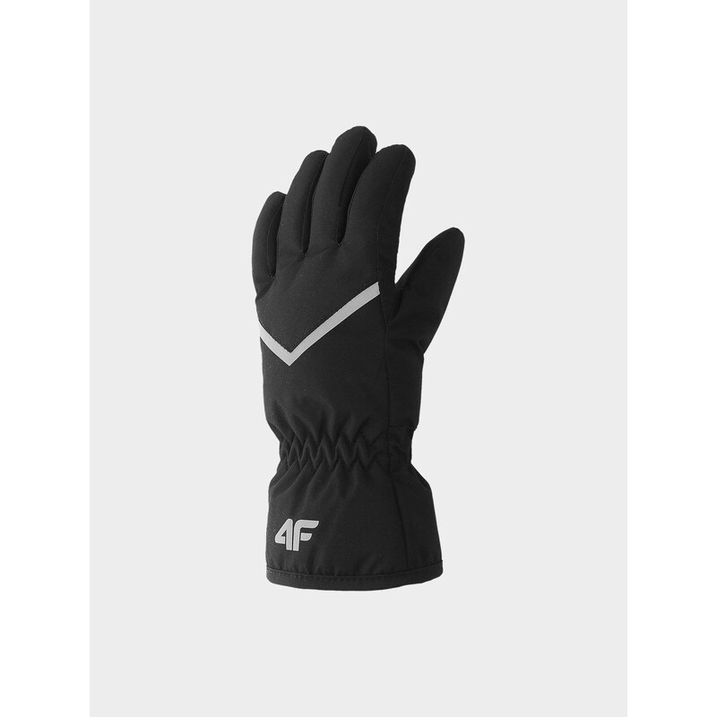 4F Mănuși de schi Thinsulate pentru băieți - negre - L