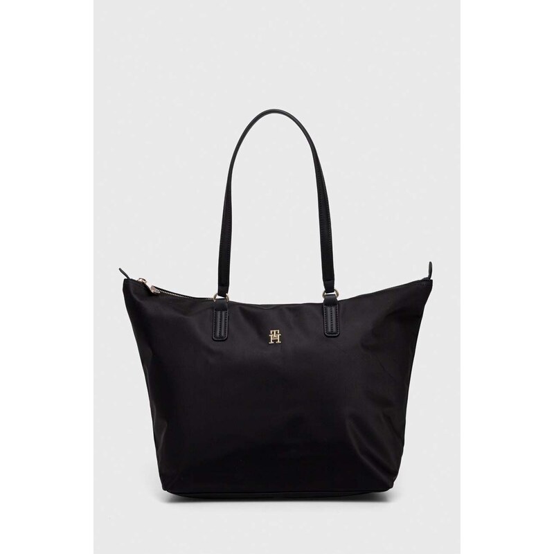 Tommy Hilfiger poșetă culoarea negru AW0AW15639