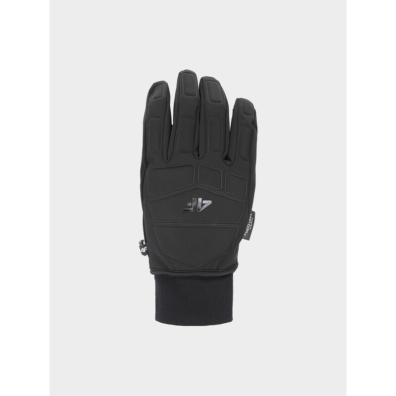4F Mănuși de schi Thinsulate pentru bărbați - negre - L