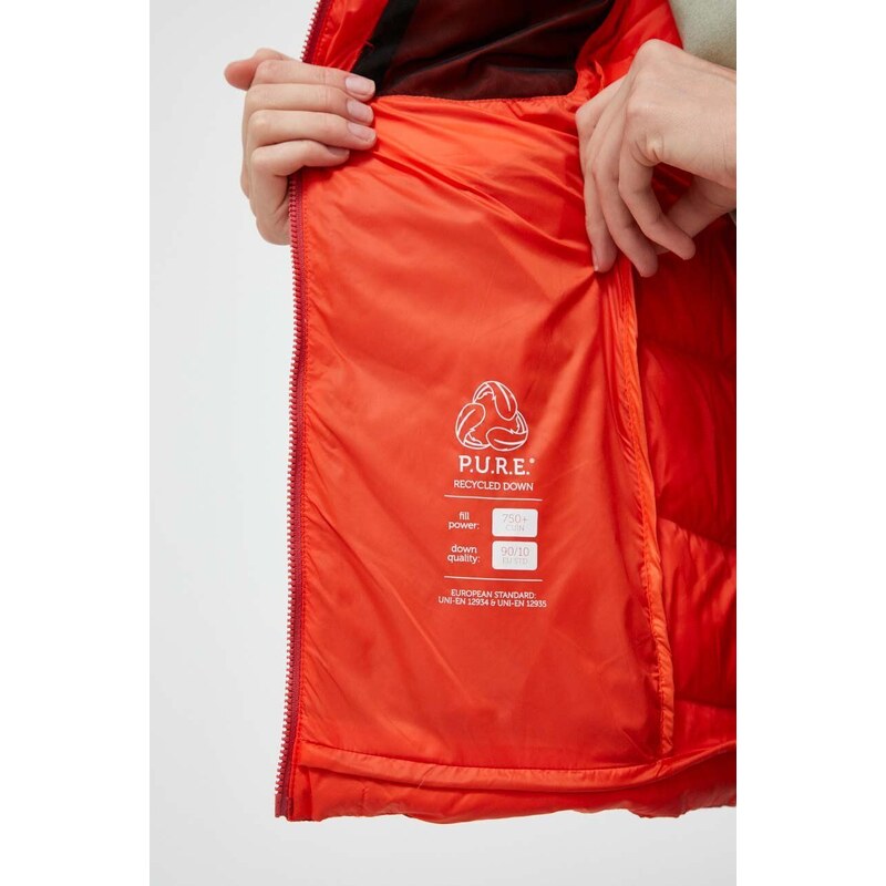LA Sportiva geaca sport din puf Bivouac culoarea rosu