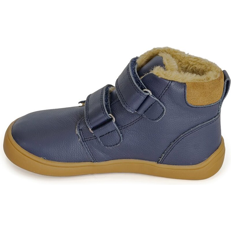 Protetika Băieți cizme de iarnă Barefoot DENY NAVY, Protetika, albastru