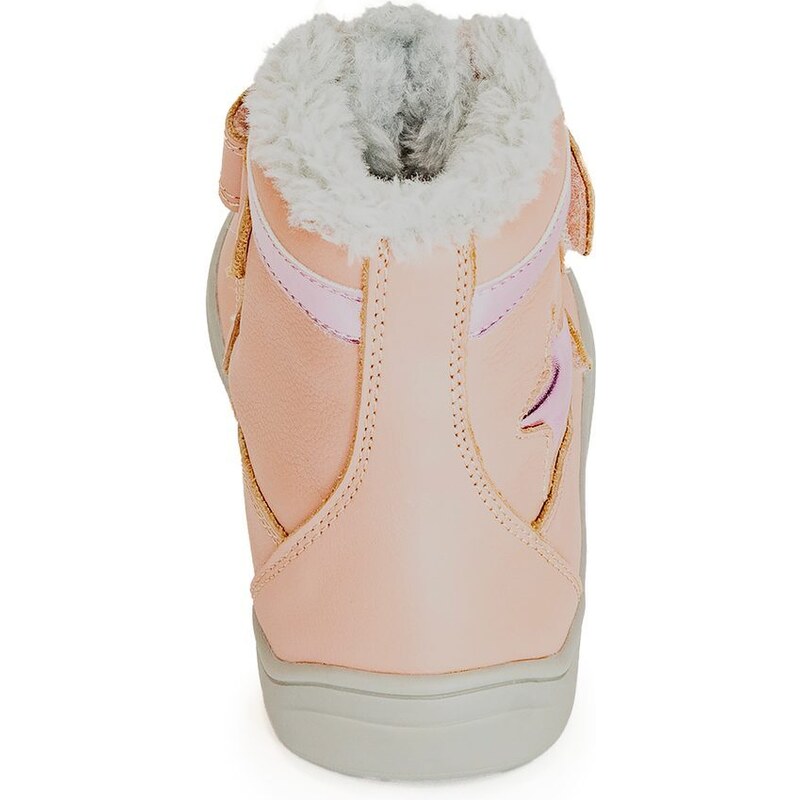 Protetika Fete cizme de iarnă Barefoot LINET ROSA, protetika, roz
