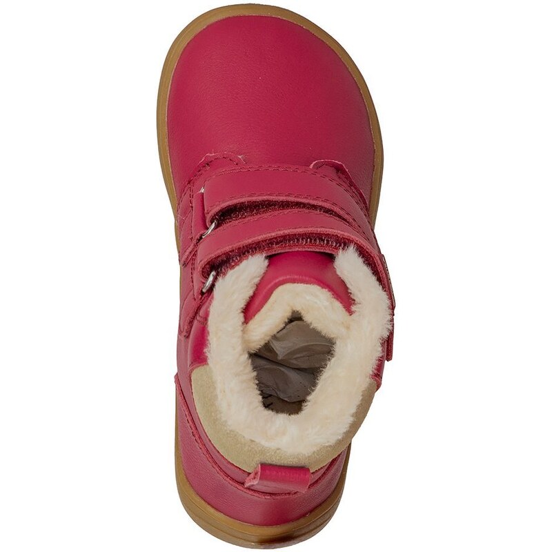 Protetika Fete cizme de iarnă Barefoot DENY FUXIA, protetika, roz