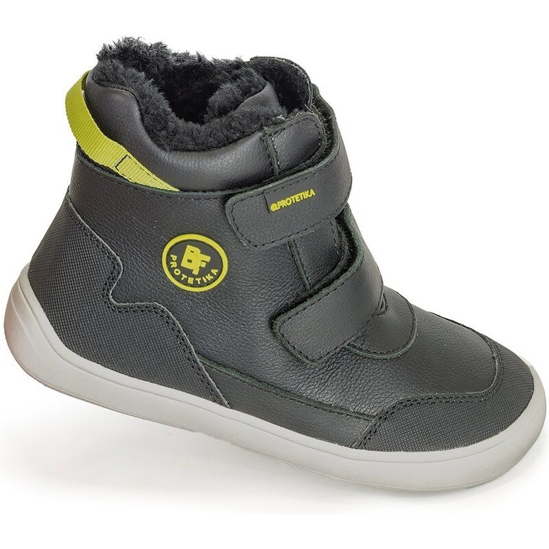Protetika Băieți cizme de iarnă Barefoot TARIK NERO, Protetică, negru