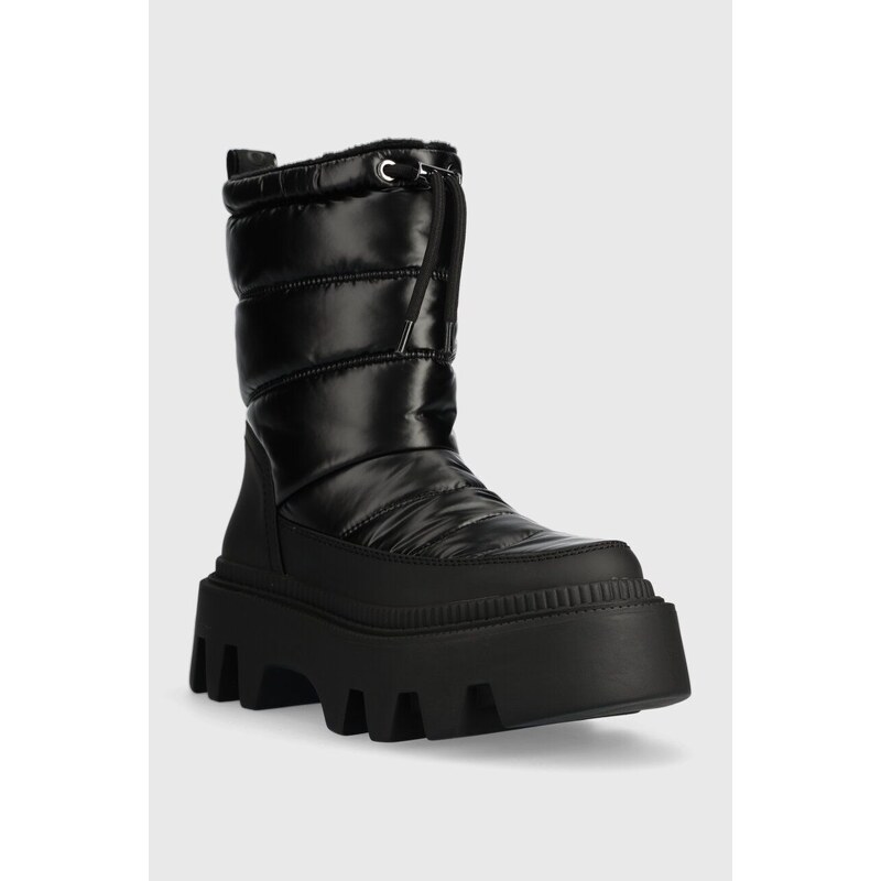 Buffalo cizme de iarna Flora Puffer Boot culoarea negru, 1622359