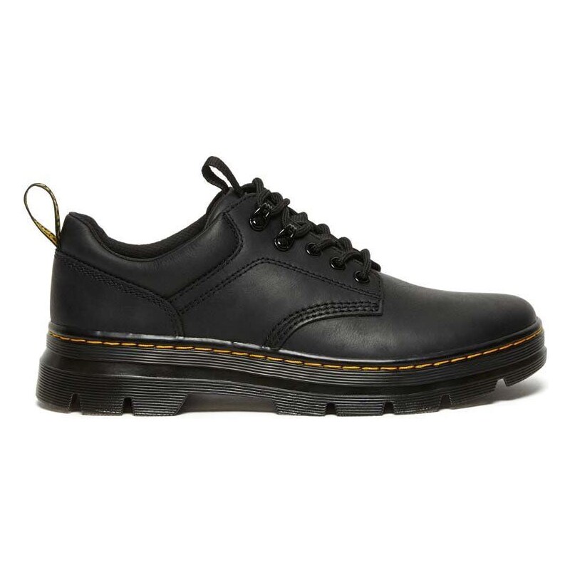Dr. Martens pantofi de piele Reeder barbati, culoarea negru, DM27104001