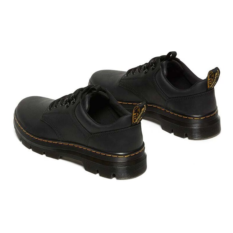 Dr. Martens pantofi de piele Reeder barbati, culoarea negru, DM27104001