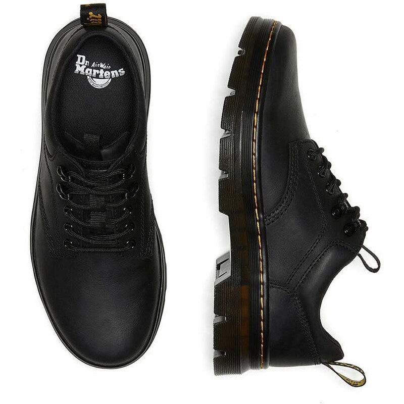 Dr. Martens pantofi de piele Reeder barbati, culoarea negru, DM27104001