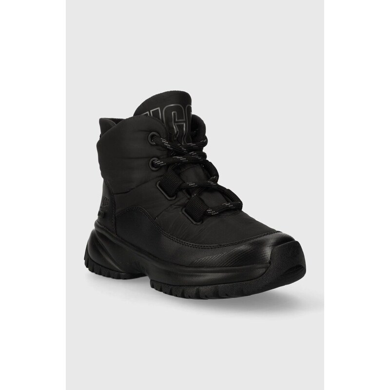 UGG cizme de iarnă Yose Puffer Lace culoarea negru, 1143844