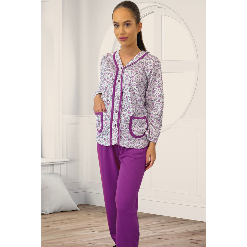 Evio Fashion Pijama Roza Lila