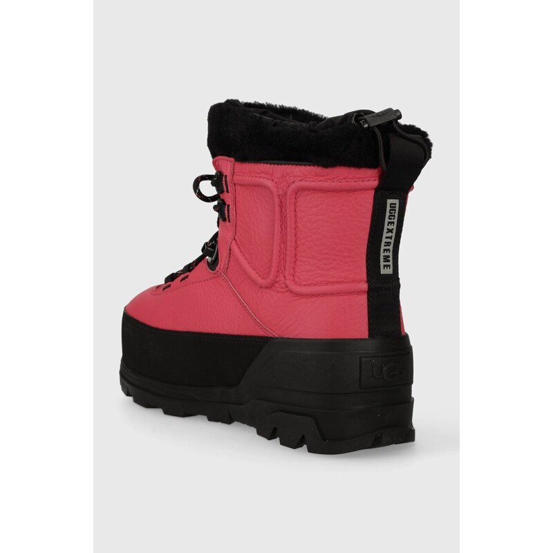 UGG cizme de iarna Shasta Boot Mid culoarea roz, 1151870