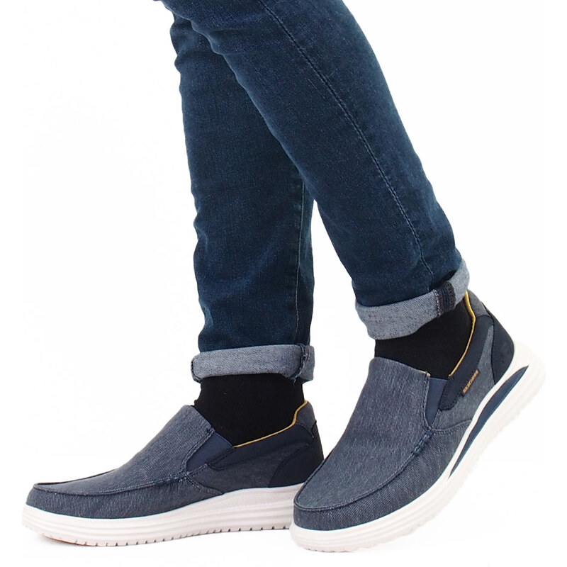 Skechers bărbați pantofi confortabili - albastru