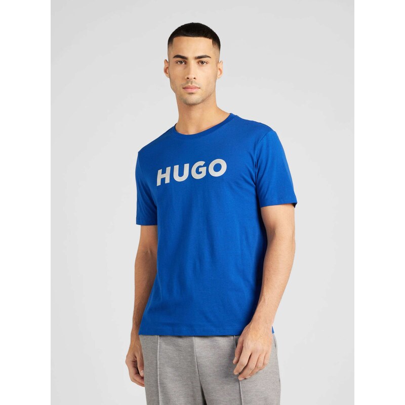 HUGO Red Tricou 'Dulivio' albastru / gri deschis