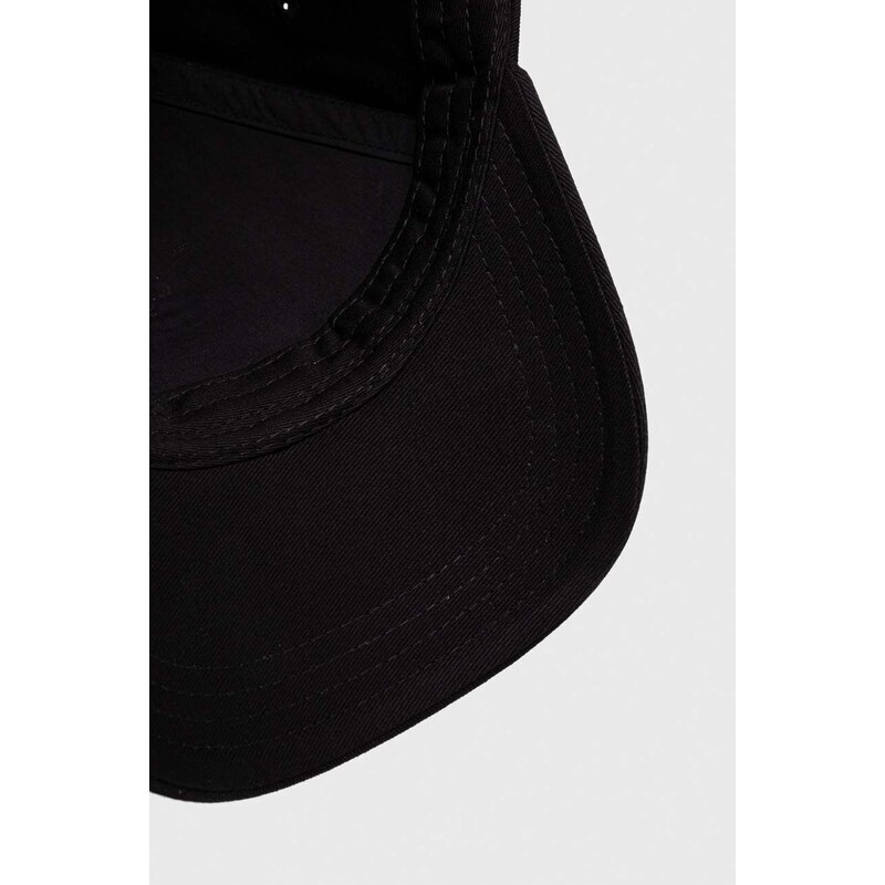 BOSS șapcă de baseball din bumbac culoarea negru, cu imprimeu 50513923