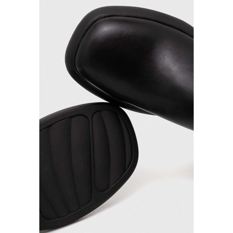 Vagabond Shoemakers ghete de piele JANICK femei, culoarea negru, cu platforma, 5439.101.20