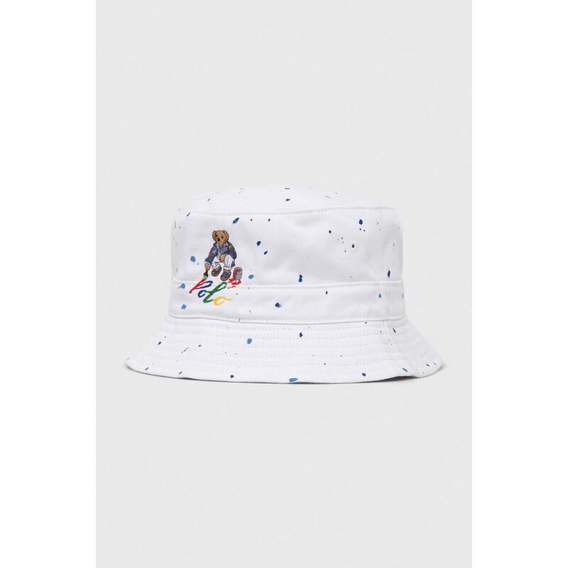 Polo Ralph Lauren pălărie din bumbac culoarea alb, bumbac 710926404